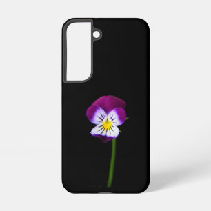Violet Flower sgcn Samsung Galaxy Case
