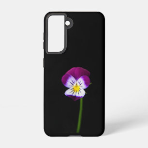 Violet Flower sgcna Samsung Galaxy Case