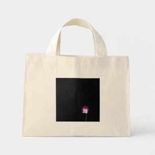 Violet Flower ttcna Mini Tote Bag
