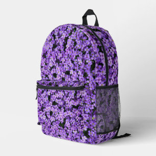 Violet Flowers Beautiful Violets Backpack