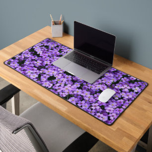 Violet Flowers Beautiful Violets Desk Mat