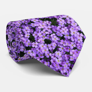 Violet Flowers - Fresh Tie