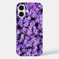 Violet Flowers iPhone Case
