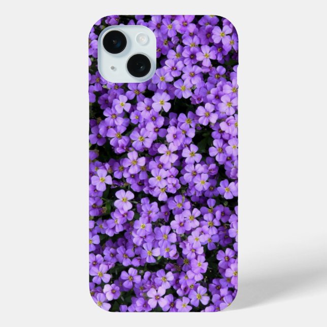 Violet Flowers iPhone Case Violets (Back)