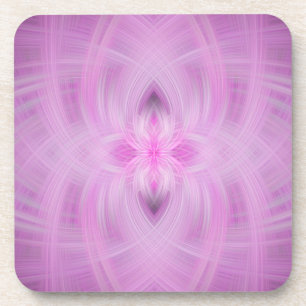 VIOLET - Fractal Art - Coaster