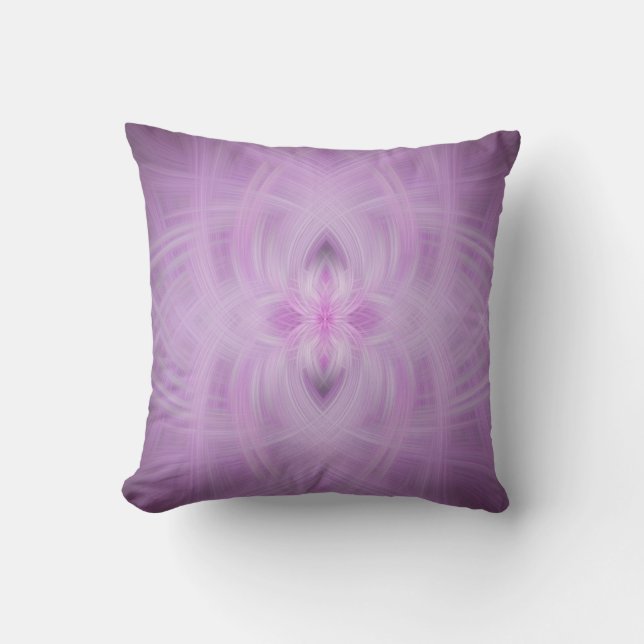 VIOLET - Fractal Art - Cushion (Front)