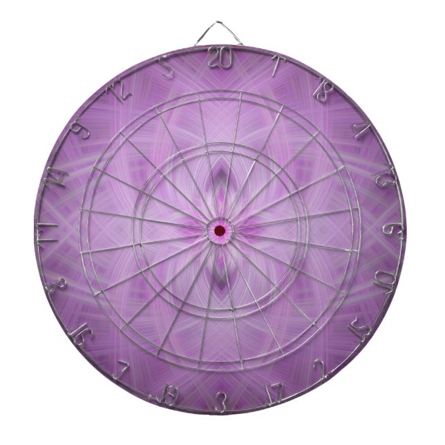 VIOLET -  Fractal Art - Dartboard (Front)