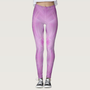 VIOLET - Fractal Art - Leggings