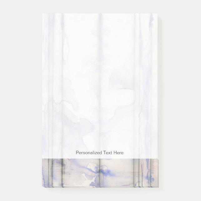 Violet Free Expression Watercolor Post-it Notes (Front)