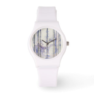 Violet Free Expression Watercolor Watch