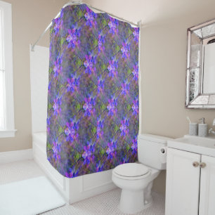 Violet garden...... shower curtain