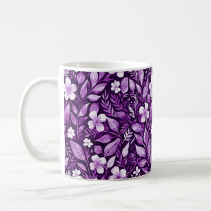 Violet Garden Symphony Ethereal Floral Heaven Coffee Mug