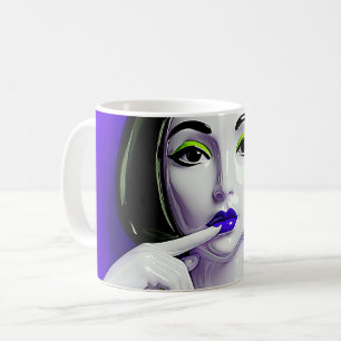 Violet Glam Muse Coffee Mug