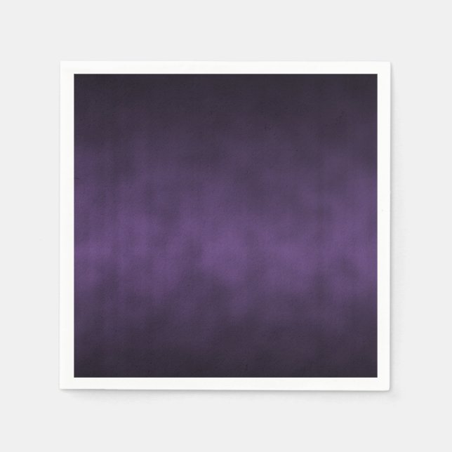 Violet Gothic Ombre Background Art Napkin (Front)