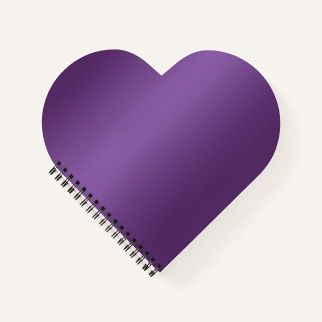 Violet Heart Notebook [Watermark] (Front)