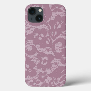 Violet lace iPhone 13 case