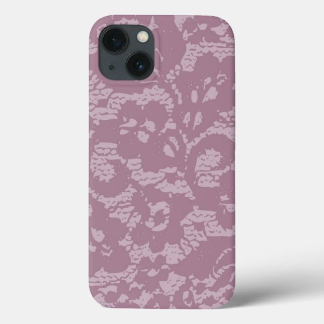 Violet lace Case-Mate iPhone case (Back)