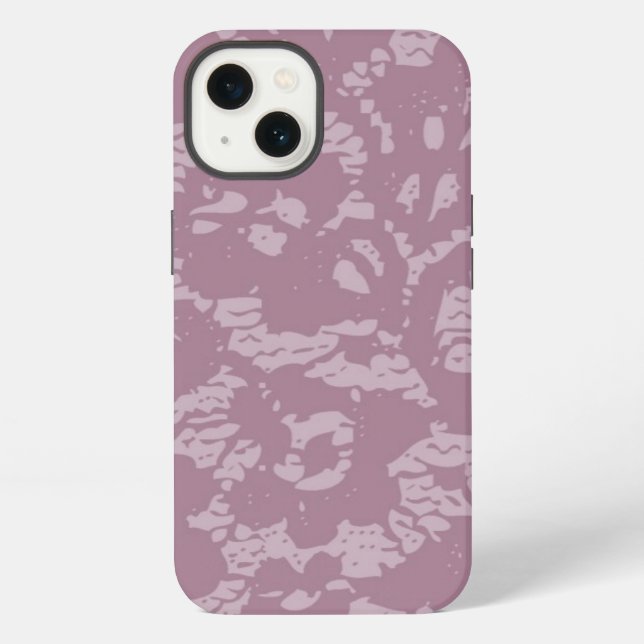 Violet lace iPhone case (Back)