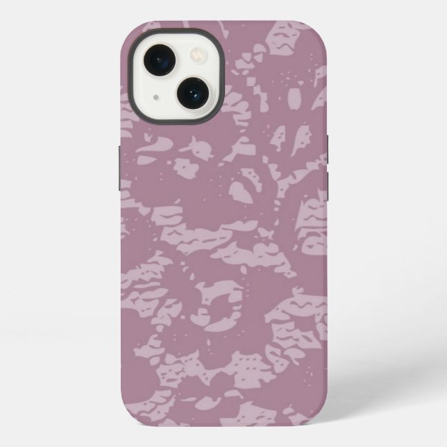 Violet lace iPhone case (Back)