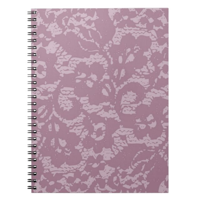 Violet lace notebook (Front)