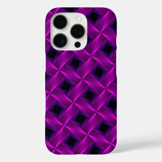 Violet Lattice Case-Mate iPhone Case (Back)