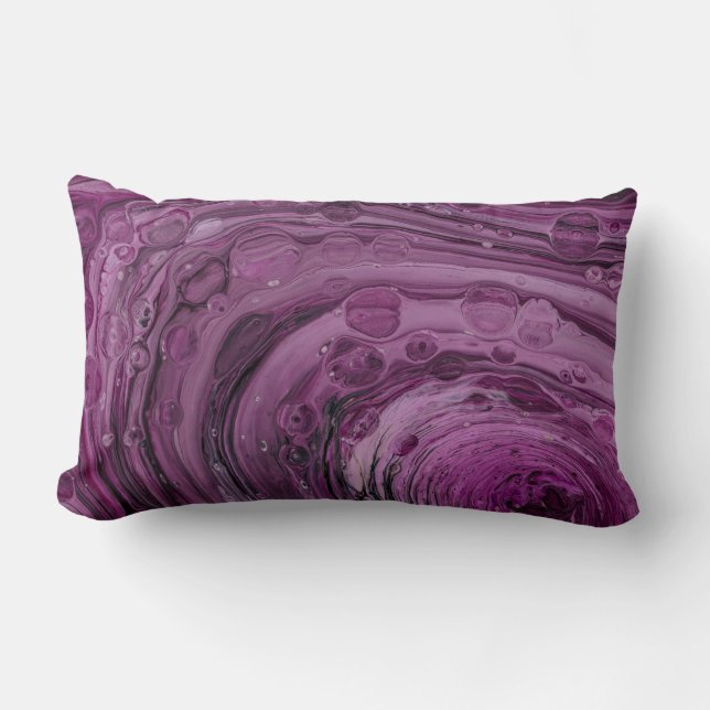 Violet Lumbar Cushion (Front)