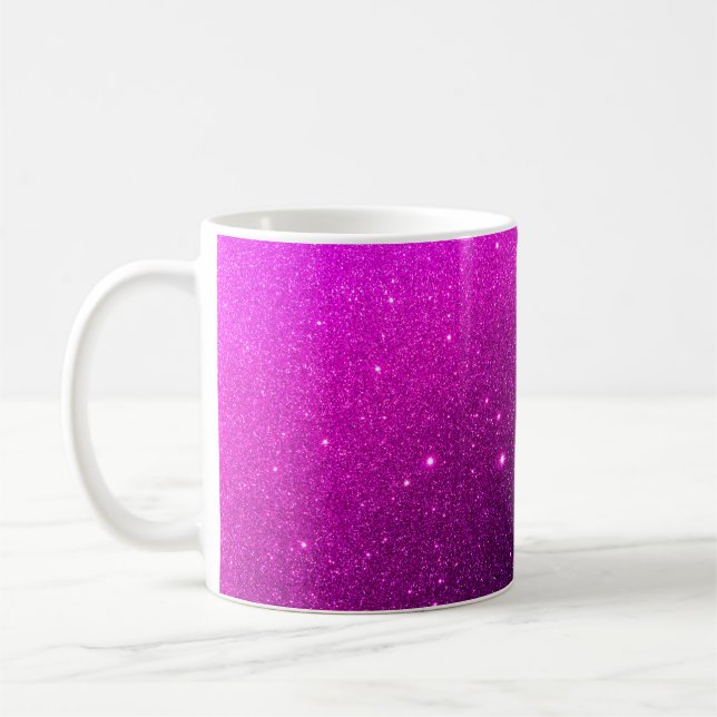 Violet luxury texture. Violet holiday background.  Coffee Mug (Left)