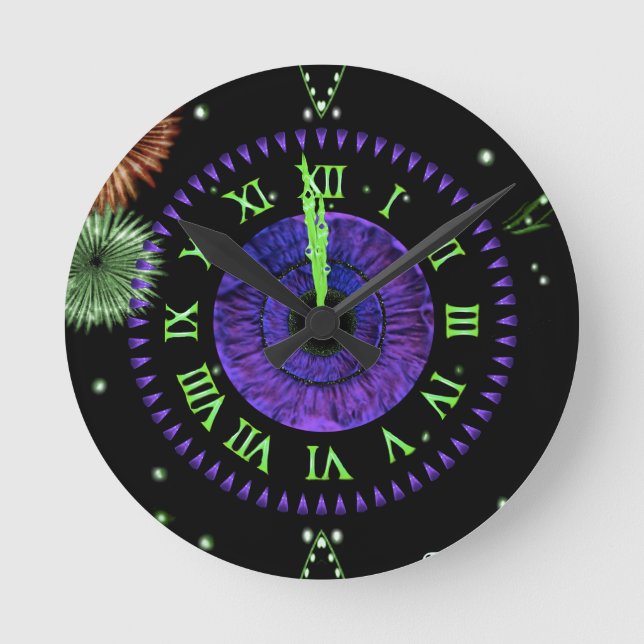 Violet Midnight Clock  (Front)