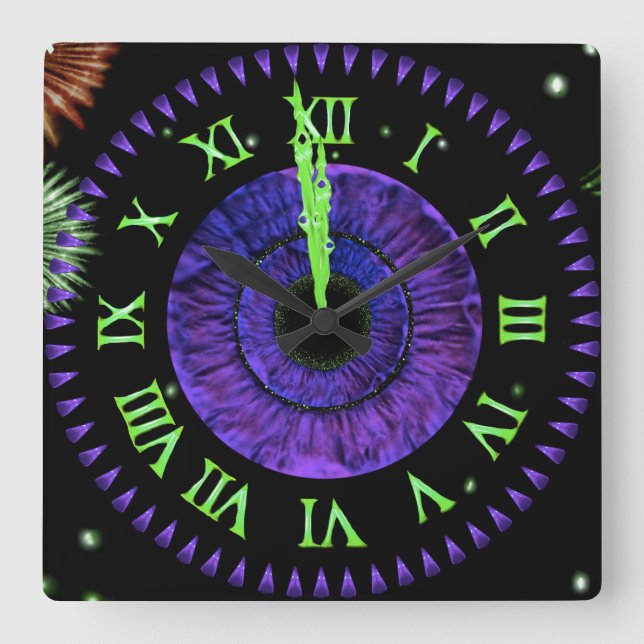 Violet Midnight Clock (Front)