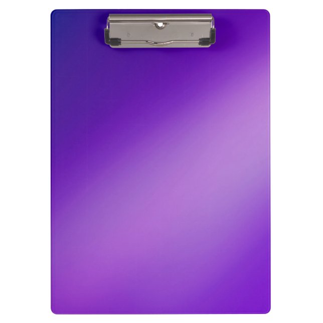 Violet  moonlight ombre effect clipboard (Front)