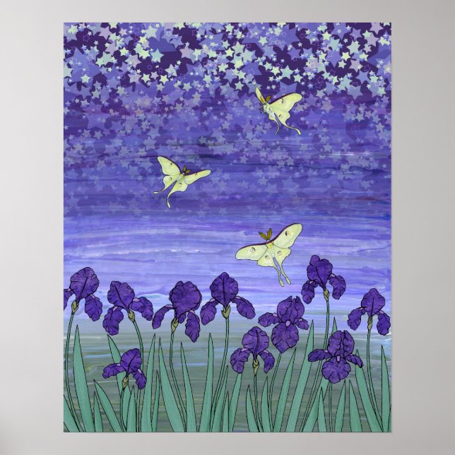 violet night poster (Front)