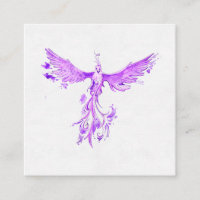 *~* VIOLET PINK Feathers Phoenix Rising Ashes