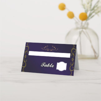 Violet Place Card