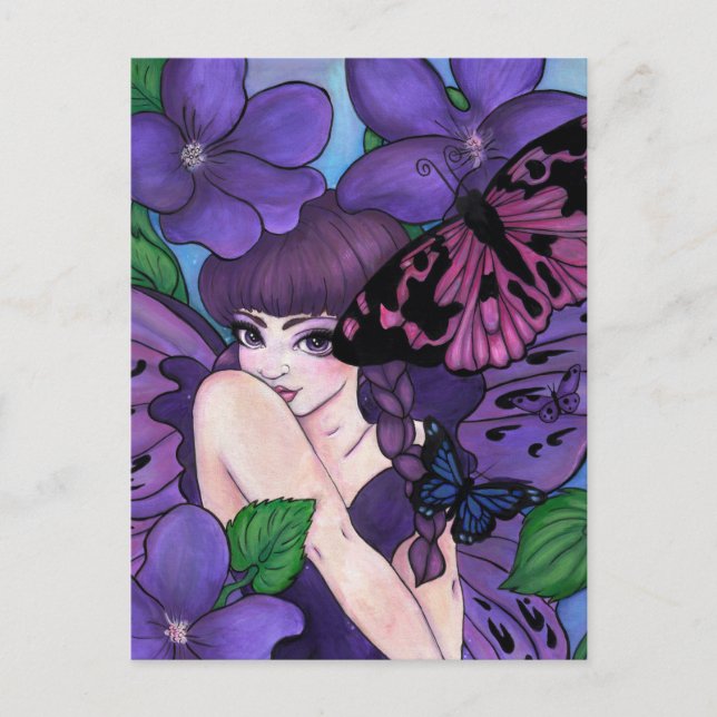 "Violet" postcard (Front)