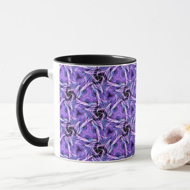 Violet Pulse Mug (With Donut)
