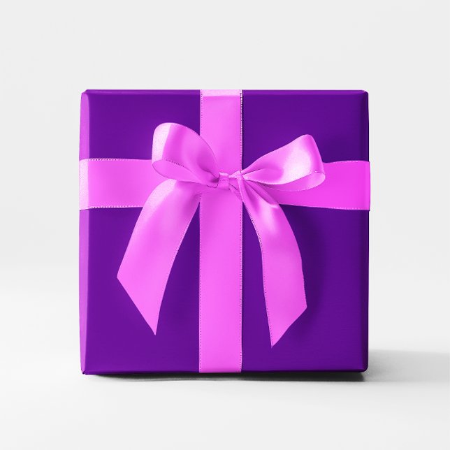 Violet Purple Wrapping Paper (Violet Purple Wrapping Paper)
