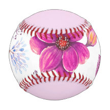 Violet rose baseball