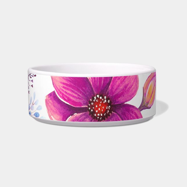 Violet rose bowl (Front)