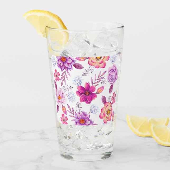 Violet rose glass (Front Ice)