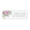 Violet & Sage Floral Return Address