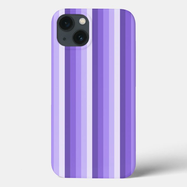 Violet shadow stripes Case-Mate iPhone case (Back)