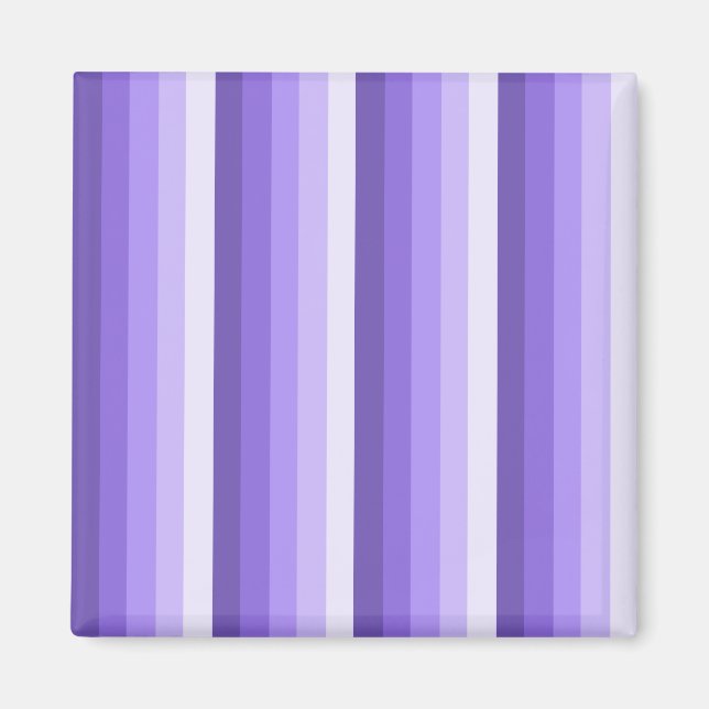 Violet shadow stripes magnet (Front)