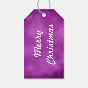 Violet Sky Storm Cloud Gift Tags