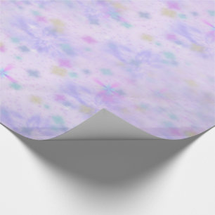 Violet Spark Wrapping Paper