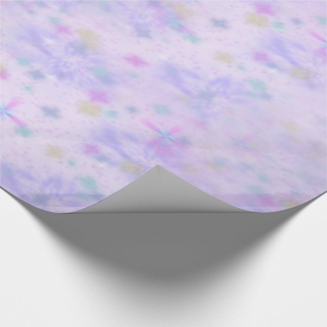 Violet Spark Wrapping Paper (Corner)