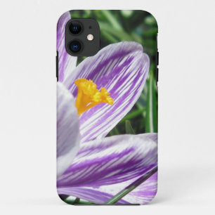 Violet Spring Crocus iPhone 11 Case