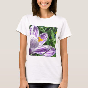 Violet Spring Crocus T-Shirt