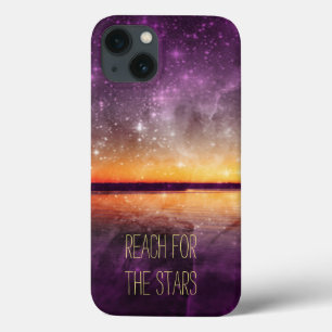 Violet Stars And Sunset Lake iPad Mini Case