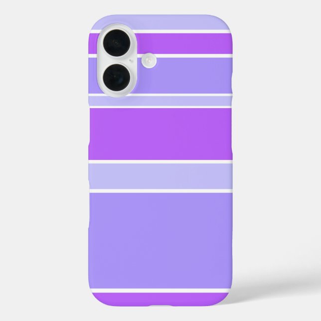 Violet stripes  Case-Mate iPhone case (Back)