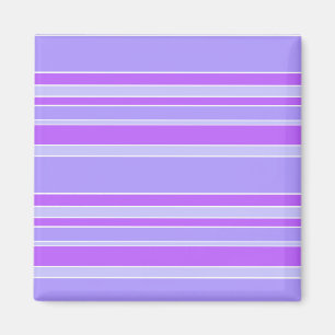Violet stripes magnet